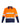 Mens Hi Vis Spliced Long Sleeve Polo - Hoop Taped