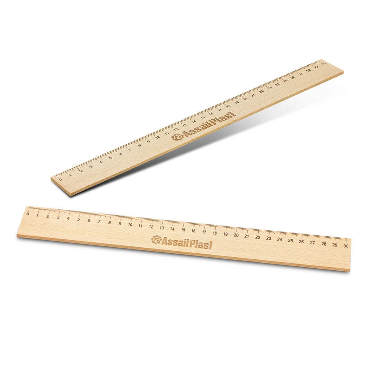 Diffuse Screen Printing | Promotional | Wooden 30cm Ruler – Diffuse NZ Ltd