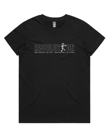 Womens Krazy Jacks Revolution & Logo Tee
