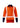 Mens Orange Flame TTMC-W23 X Back Taped Polo