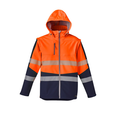 Unisex Streetworx 2 In 1 Stretch Softshell Jacket