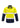 Mens Red Flame Hi Vis Shirt - Hoop Taped